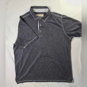 Tommy Bahama Grey Short Sleeve Polo Men’s LG